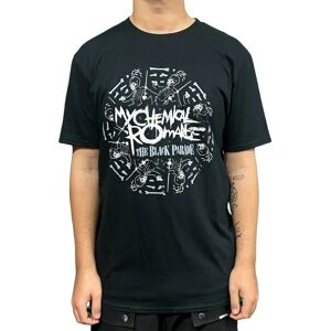 My Chemical Romance Black Circle March Band T-Shirt - T-Shirt My Chemical Romance Black Circle March Band T-Shirt - T-Shirt