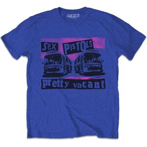 The Sex Pistols Coaches Blue Model T-shirt - Punk The Sex Pistols Coaches Blue Model T-shirt - Punk