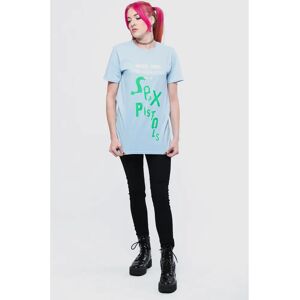 The Sex Pistols NMTB Drop Logo Blue T-shirt - Punk The Sex Pistols NMTB Drop Logo Blue T-shirt - Punk