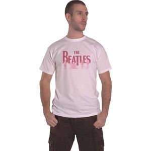 The Beatles White XXL Silhouettes T-Shirt The Beatles White XXL Silhouettes T-Shirt