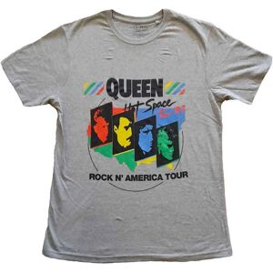 Queen Back Chat Grå T-shirt - Officiell bandprodukt Queen Back Chat Grå T-shirt - Officiell bandprodukt