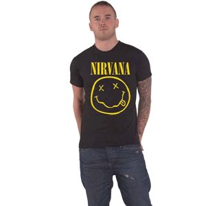 Nirvana Xxxx-large Svart Flower Sniffin T-shirt Nirvana Xxxx-large Svart Flower Sniffin T-shirt