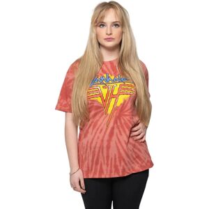 Van Halen Modell Jagged Logo Röd T-shirt - Unisex Van Halen Modell Jagged Logo Röd T-shirt - Unisex