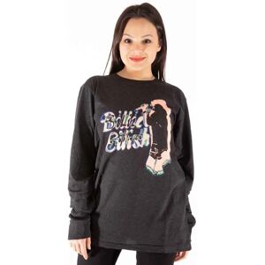 Billie Eilish unisex XL T-shirt med neonlogga i grafitgrå Billie Eilish unisex XL T-shirt med neonlogga i grafitgrå