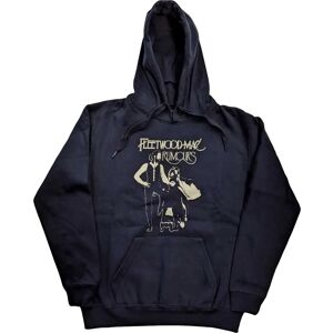 Fleetwood Mac Rumours Marinblå Unisex Huvtröja - Pullover Hoodie Fleetwood Mac Rumours Marinblå Unisex Huvtröja - Pullover Hoodie