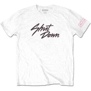 Blackpink Model Medium White T-shirt - Official Band Product Blackpink Model Medium White T-shirt - Official Band Product