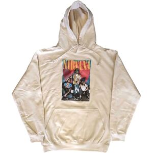 Nirvana Trapper Hat Mono Hoodie Sand - Huvtröja Nirvana Trapper Hat Mono Hoodie Sand - Huvtröja