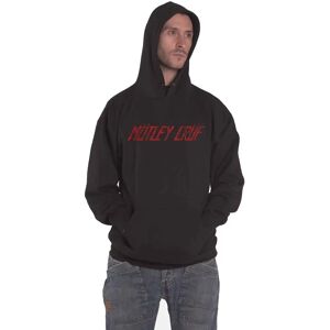 Motley Crue Unisex Hoodie - Distressed Logo - Hooded Sweatshirt Motley Crue Unisex Hoodie - Distressed Logo - Hooded Sweatshirt