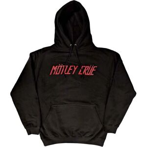 HeyRusty Motley Crue Unisex Hoodie - Distressed Logo - Black - Hooded Sweatshirt HeyRusty Motley Crue Unisex Hoodie - Distressed Logo - Black - Hooded Sweatshirt