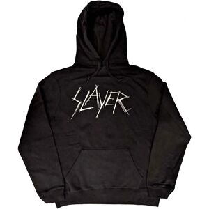 HeyRusty Slayer Unisex Hoodie - Scratchy Logo - Black - Hooded Sweatshirt HeyRusty Slayer Unisex Hoodie - Scratchy Logo - Black - Hooded Sweatshirt