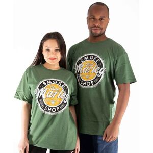 Bob Marley Officiell Grön T-shirt - T-shirt Bob Marley Officiell Grön T-shirt - T-shirt
