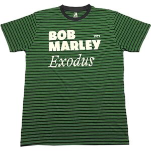 Bob Marley Exodus Randig T-Shirt - Unisex Kläder Bob Marley Exodus Randig T-Shirt - Unisex Kläder