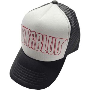 Yungblud Red Logo Outline Mesh Back Cap - Baseball Cap - Unisex - Adjustable - One Size Yungblud Red Logo Outline Mesh Back Cap - Baseball Cap - Unisex - Adjustable - One Size