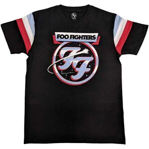 Foo Fighters Comet Tricolour Ringer T-Shirt - T-Shirt Foo Fighters Comet Tricolour Ringer T-Shirt - T-Shirt