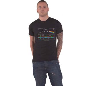 Pink Floyd 50 Ans Prism Heart Beat T-shirt - Rock Pink Floyd 50 Ans Prism Heart Beat T-shirt - Rock