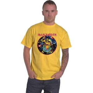 Iron Maiden - Xx-large - Yellow - World Piece Tour Circle T-shirt Iron Maiden - Xx-large - Yellow - World Piece Tour Circle T-shirt