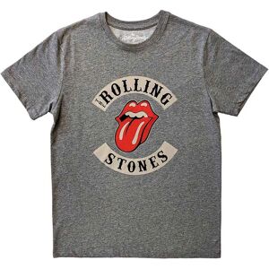 The Rolling Stones Biker Tongue Grå L - T-shirt The Rolling Stones Biker Tongue Grå L - T-shirt