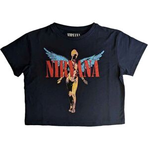 Nirvana In Utero Angelic Marine Crop Top - Top Nirvana In Utero Angelic Marine Crop Top - Top
