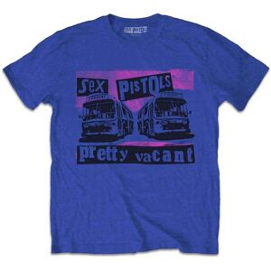 Barn T-shirt The Sex Pistols Pretty Vacant Coaches - Blå X-Small Barn T-shirt The Sex Pistols Pretty Vacant Coaches - Blå X-Small