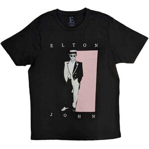 Elton John Tux Photo Svart XL - T-shirt Elton John Tux Photo Svart XL - T-shirt