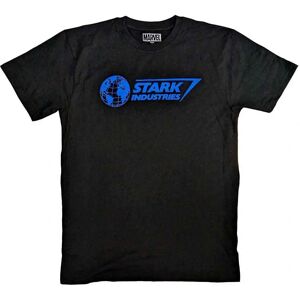 Marvel Stark Industries Blue Black T-shirt - T-shirt Marvel Stark Industries Blue Black T-shirt - T-shirt