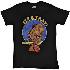 Star Wars Ackbar Det Är En Fälla Svart T-shirt - T-shirt Star Wars Ackbar Det Är En Fälla Svart T-shirt - T-shirt
