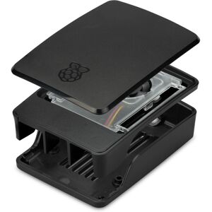 Raspberry Pi Modell SC1160 Kasse - Svart, Grå Raspberry Pi Modell SC1160 Kasse - Svart, Grå