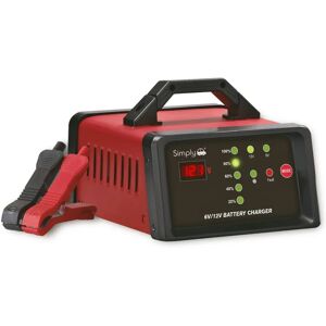 Simply 6V/12V 5A/10A/25A Automatic Electronic Battery Charger - Battery Type Simply 6V/12V 5A/10A/25A Automatic Electronic Battery Charger - Battery Type