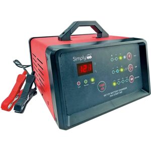 Simply Electronic Battery Trickle Charger - 6/12V 25A 200Ah Smart Simply Electronic Battery Trickle Charger - 6/12V 25A 200Ah Smart