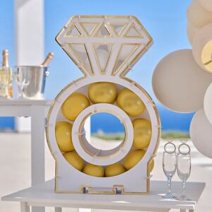 Ginger Ray - Engagement Ring Mosaic Stand - Balloon Stand Ginger Ray - Engagement Ring Mosaic Stand - Balloon Stand