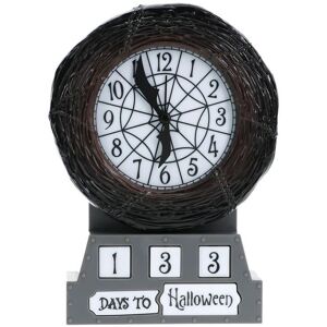 Réveil Nightmare Before Christmas noir et blanc - Publicité Réveil Nightmare Before Christmas noir et blanc - Publicité