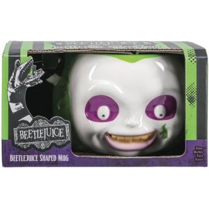 Paladone Beetlejuice Shaped Mug - Mug, Green, White, 650ml Paladone Beetlejuice Shaped Mug - Mug, Green, White, 650ml