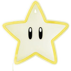 Paladone Products Super Mario Star Neon LED Wall Lamp - Wall Light Paladone Products Super Mario Star Neon LED Wall Lamp - Wall Light