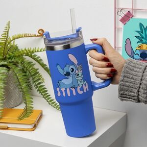 Paladone Stitch 900ml Travel Mug - Insulated Cup with Straw Paladone Stitch 900ml Travel Mug - Insulated Cup with Straw