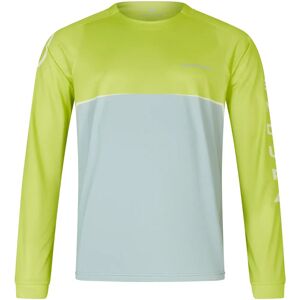 Maillot à manches longues imprimé Endura Core Jaune Vert - VTT - Publicité Maillot à manches longues imprimé Endura Core Jaune Vert - VTT - Publicité