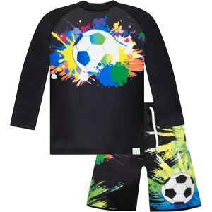 Harry Bear - Football Print Swim Set - Black - Swim Set Harry Bear - Football Print Swim Set - Black - Swim Set
