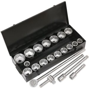 Loops - 21pc PREMIUM Deep Socket & Ratchet Set Loops - 21pc PREMIUM Deep Socket & Ratchet Set