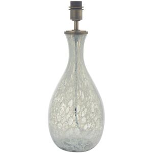 Loops Large White & Grey Glass Table Lamp - Base - Indoor Loops Large White & Grey Glass Table Lamp - Base - Indoor