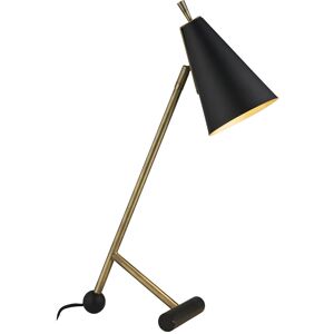 Loops Antique Brass & Matt Black Task Lamp - Modern Adjustable Table Desk Light - Task Lamp Loops Antique Brass & Matt Black Task Lamp - Modern Adjustable Table Desk Light - Task Lamp