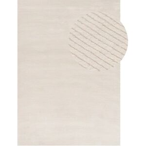 THE RUGS Carmel Modern Area Rug - Striped Cream - Area Rug THE RUGS Carmel Modern Area Rug - Striped Cream - Area Rug