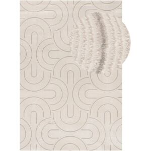 THE RUGS Carmel Modern Area Rug - Wave Grey 120x170 cm THE RUGS Carmel Modern Area Rug - Wave Grey 120x170 cm