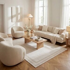 THE RUGS - Carmel - Beige - 200x290 cm - polypropylene/polyester blend - Area Rug THE RUGS - Carmel - Beige - 200x290 cm - polypropylene/polyester blend - Area Rug