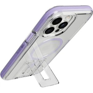 Tech 21 Tech21 iPhone 14 EvoCrystal Kick Magsafe Standaardhoes Lilac/clear - Hoes Tech 21 Tech21 iPhone 14 EvoCrystal Kick Magsafe Standaardhoes Lilac/clear - Hoes
