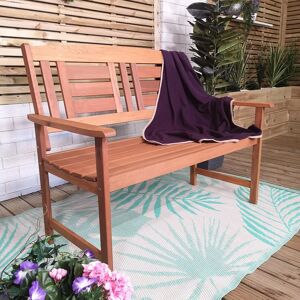 Samuel Alexander Hawkshead 2 Seater Outdoor Wooden Garden Patio Bench - Garden Bench Samuel Alexander Hawkshead 2 Seater Outdoor Wooden Garden Patio Bench - Garden Bench