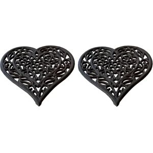 Generic - Heart Trivet - Heart Shaped - Cast Iron - Trivet Generic - Heart Trivet - Heart Shaped - Cast Iron - Trivet
