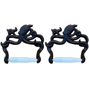 Selections - Octopus Loo Roll Holder - Cast Iron Selections - Octopus Loo Roll Holder - Cast Iron