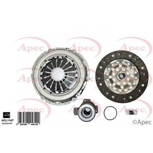 Apec Acl1167 - Clutch Kit for Vauxhall Tigra Meriva Corsavan Corsa Apec Acl1167 - Clutch Kit for Vauxhall Tigra Meriva Corsavan Corsa