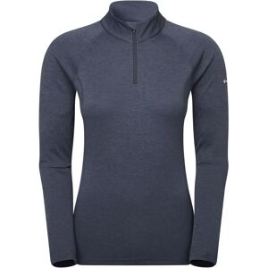Montane Dart Zip Neck - Eclipse Blue - T-Shirt Montane Dart Zip Neck - Eclipse Blue - T-Shirt