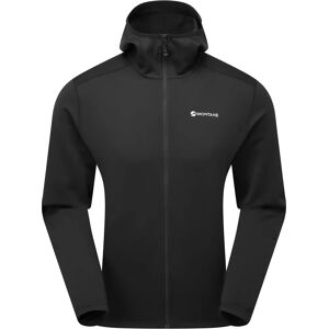 Sudadera con capucha Montane Fury Lite para hombres - Negro Sudadera con capucha Montane Fury Lite para hombres - Negro