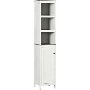 Kleankin Tall Bathroom Storage Cabinet White - Bathroom Storage Cabinet Kleankin Tall Bathroom Storage Cabinet White - Bathroom Storage Cabinet